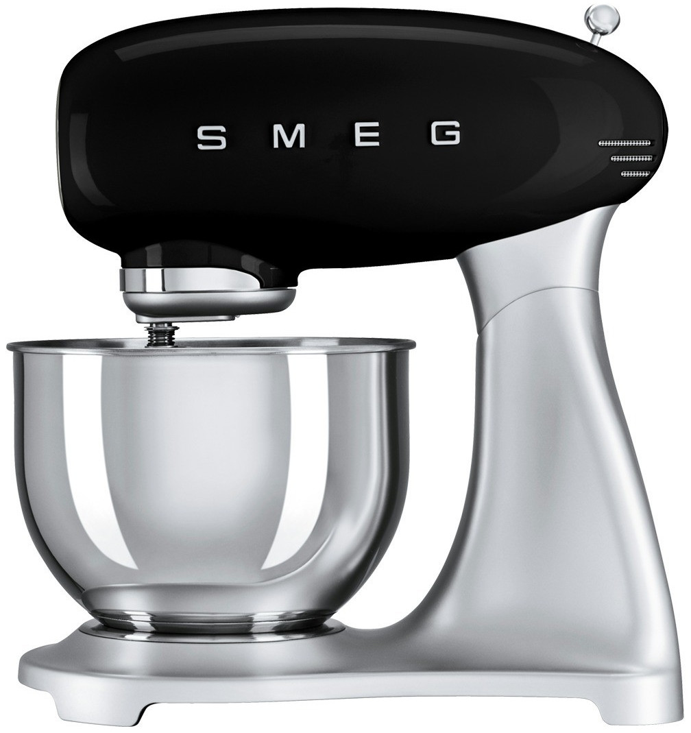 غذا ساز حرفه‌ای اسمگ ایتالیا مدل SMEG SMF02BLEU | طراحی کلاسیک دهه 50 میلادی | رنگ مشکی